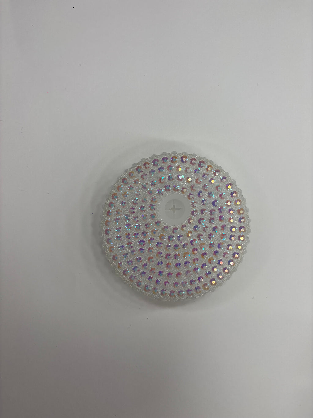 Rhinstone lid